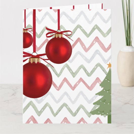 Dodo Craft Studio: Frohe Weihnachtswünsche. Karte (Vorderseite)