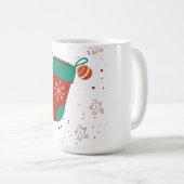 Dodo Craft Studio Süße Weihnachtsstrumpf Feiertage Kaffeetasse (VorderseiteRechts)