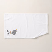 Dodo Design Monogrammiert Badhandtuch Set (Handtuch)
