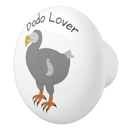 Dodo Design Personalisiert Keramikknauf (Rechts)