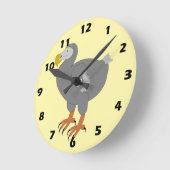 Dodo Design Runde Wanduhr (Winkel)