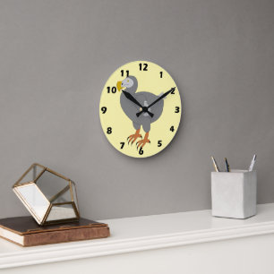 Dodo-Design Runde Wanduhr