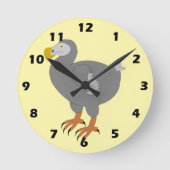 Dodo Design Runde Wanduhr (Vorderseite)