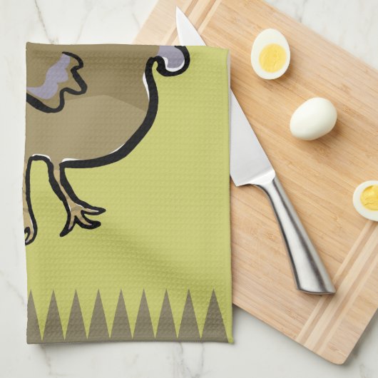 Dodo Handtuch (Viertel Falte)