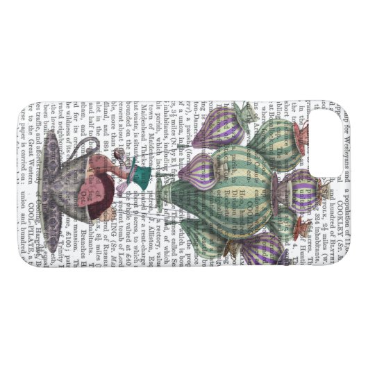 Dodo in Teacup Case-Mate iPhone Hülle (Rückseite (Horizontal))