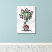 Dodo in Teacup Leinwanddruck (Insitu (Holzboden))