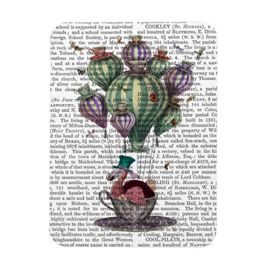Dodo in Teacup mit Libellen Magnet (Vertikal)