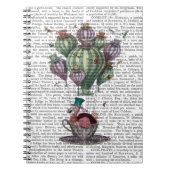 Dodo in Teacup mit Libellen Notizblock (Vorderseite)