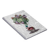 Dodo in Teacup Notizblock (Rechte Seite)