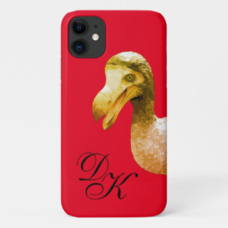 Dodo Personalisiert Monogram iPhone 11 Hüllen