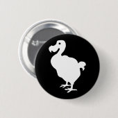 Dodo-Silhouette Button (Vorne & Hinten)
