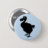 Dodo-Silhouette Button (Vorne & Hinten)