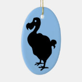 Dodo-Silhouette Keramik Ornament (Rechts)