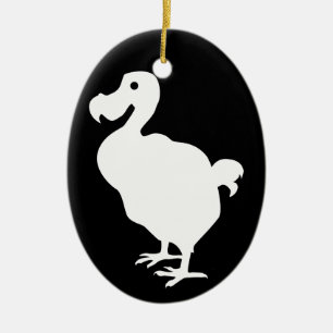 Dodo-Silhouette Keramikornament