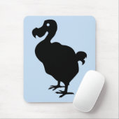 Dodo-Silhouette Mousepad (Mit Mouse)