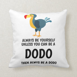 Dodo Special Quotes Throw Kissen