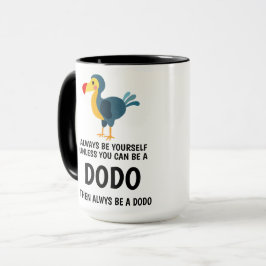 Dodo Special Zitate Zwei-Tone-Kaffee-Tasse Tasse