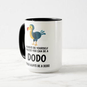 Dodo Special Zitate Zwei-Tone-Kaffee-Tasse Tasse