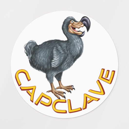 Dodo Stickers Etiketten (Design 2)