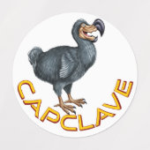 Dodo Stickers Etiketten (Design 1)