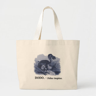 Dodo-Vogel (Didus ineptus) Jumbo Stoffbeutel
