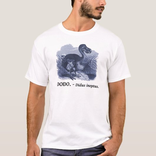 Dodo-Vogel (Didus ineptus) T-Shirt (Vorderseite)