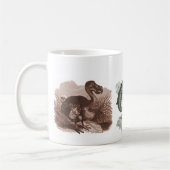 DoDo-Vogel-Druck Kaffeetasse (Links)