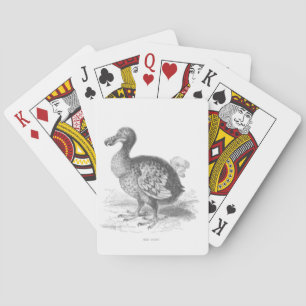 Dodo-Vogel-Illustration Spielkarten