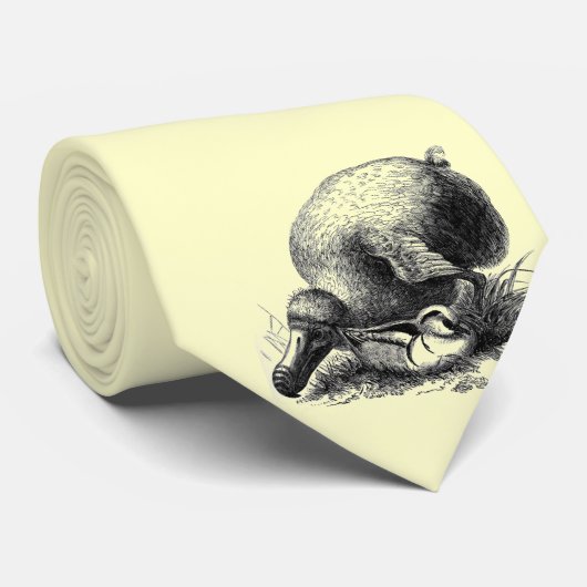 Dodo-Vogel-Krawatte Krawatte (Gerollt)