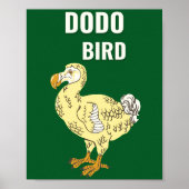 Dodo-Vogel Poster (Vorne)