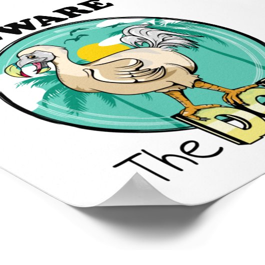 Dodo-Vogel Poster (Ecke)