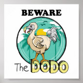 Dodo-Vogel Poster (Vorne)