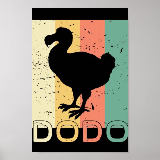 Dodo Vogel Poster (Vorne)