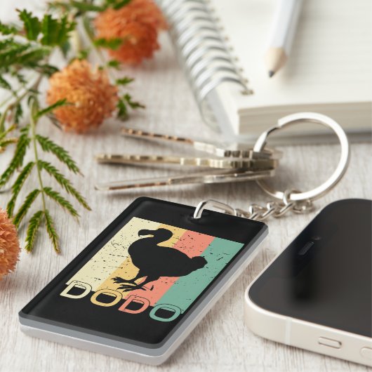 Dodo Vogel Schlüsselanhänger (Vorderseite rechts)