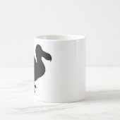 Dodo-Vogel-Silhouette Kaffeetasse (Mittel)