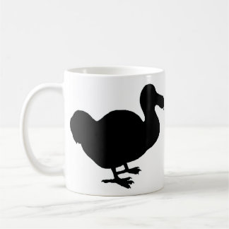 Dodo-Vogel-Silhouette Kaffeetasse