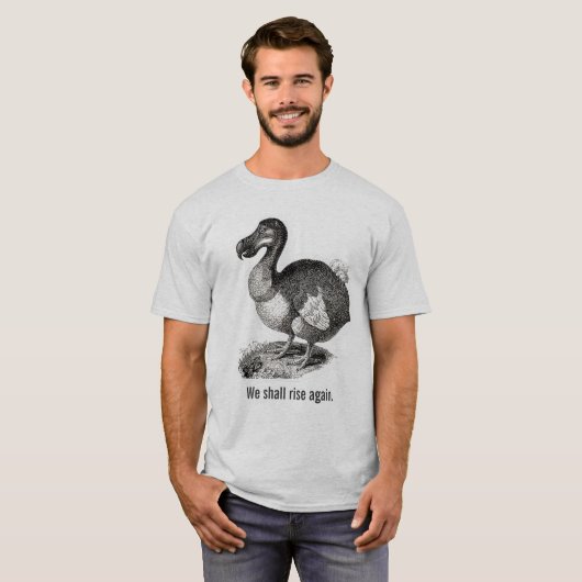 Dodo-Vogel steigt wieder Shirt (Vorne ganz)