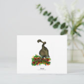 Dodo-Vogel, tony fernandes Postkarte (Stehend Vorderseite)