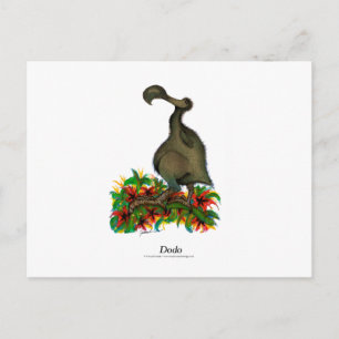 Dodo-Vogel, tony fernandes Postkarte