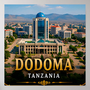Dodoma-Weinberge und tanzanisches Herzland Poster