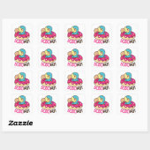Dodonut (donut) Square Stickers (Blatt)