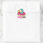 Dodonut (donut) Square Stickers (Tasche)