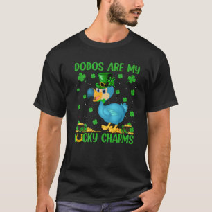 Dodos sind meine Glücksbringer Dodo Bird St. Patri T-Shirt