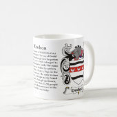 Dodson Familien-Wappen Tasse (VorderseiteRechts)