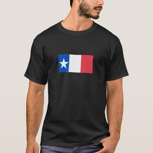 Dodson Flag  Texas Republic Flag Alamo T-Shirt (Vorderseite)
