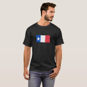 Dodson Flag  Texas Republic Flag Alamo T-Shirt (Vorne ganz)