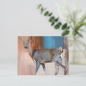 Doe a Deer 2014 Postkarte (Stehend Vorderseite)