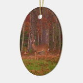 Doe a Deer im Arrowhad-See Keramik Ornament (Links)