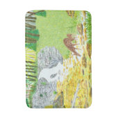 Doe and Fawn Badematte (Vorderseite Vertikal)