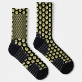 Doe and Fawn Black Socken (Rechts)